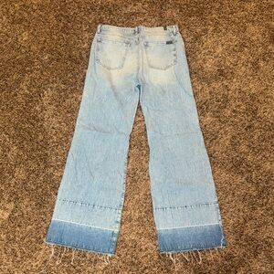 7 for all mankind : Women's Wide-Leg Jeans - Light Blue